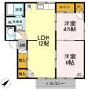 ドミール三和 A棟の間取り画像