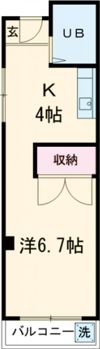 ブレスト北之庄Vの間取り画像