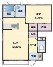 サンシャルマンの間取り画像