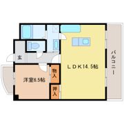 リーブ田の上の間取り画像