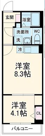 セミカ四街道の間取り画像