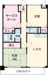ヴィラフィオーレの間取り画像