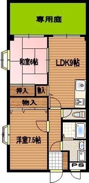 プレステージの間取り画像