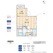 セミカ四街道の間取り画像