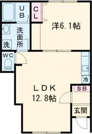 La fraise(ラ・フレーズ) 大津の間取り画像