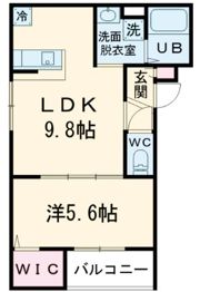 Raffine貝塚の間取り画像