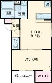 Raffine貝塚の間取り画像