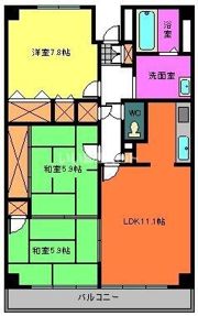 プレルディオの間取り画像