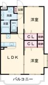 エリタージュの間取り画像