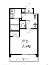 プレサンス新宿中落合メーディオの間取り画像