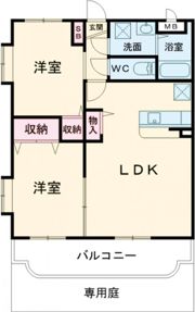 ユーミースマイルIIの間取り画像