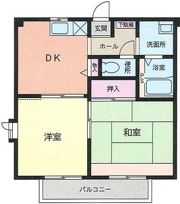 クレスト古淵の間取り画像