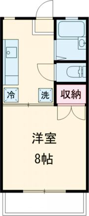 タカシマハイツの間取り画像