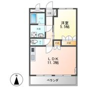 ユートピア Ⅱの間取り画像