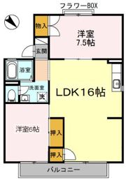 セジュール忠岡の間取り画像