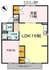 セジュール忠岡の間取り画像