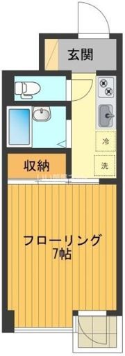 イグレック立川の間取り画像