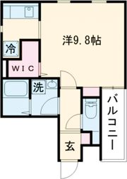 TRIUMPH名駅の間取り画像