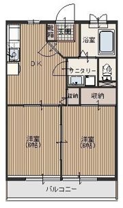 アネックス霞の間取り画像