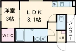 MOVE中村公園SOUTHの間取り画像