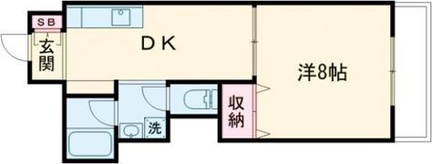 プレジデント御井の間取り画像