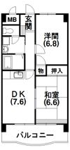 クレールトヨダの間取り画像