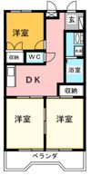 エステート23の間取り画像