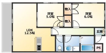 ビューシティー2000の間取り画像