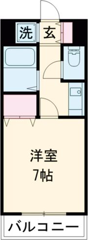 ジョーハイツの間取り画像