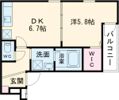 フジパレス百舌鳥駅東の間取り画像