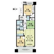 ライオンズマンション烏丸通の間取り画像