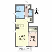 シャーメゾンMの間取り画像