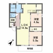 ソレイユ D棟の間取り画像