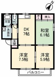 グリーングラスの間取り画像
