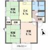 マナハイツ A棟の間取り画像