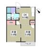 リバーサイド中の宿Bの間取り画像