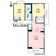 グレイス・ヴィラ水前寺の間取り画像