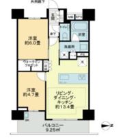 ガーラ・レジデンス府中宮西町の間取り画像