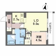 フォルビート八橋の間取り画像