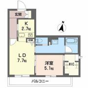 フォルビート八橋の間取り画像