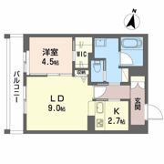 フォルビート八橋の間取り画像