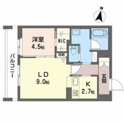 フォルビート八橋の間取り画像