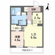フォルビート八橋の間取り画像