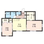 グランシード・KOISO・Dの間取り画像