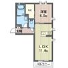 プラタナス元今泉Aの間取り画像