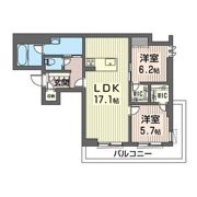 STELLA GATE 陽東の間取り画像
