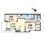 玉川ヒルズの間取り画像