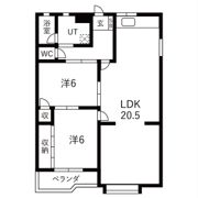 パークハイツの間取り画像