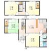 若杉町貸家の間取り画像