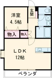 コーキア矢田の間取り画像